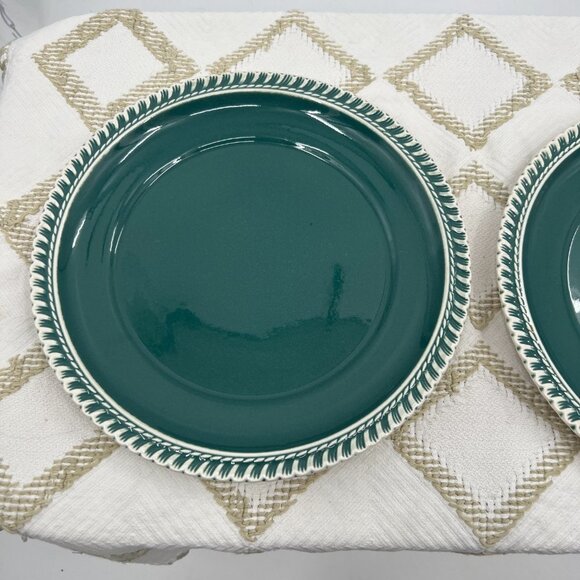 Harker Pottery 2 dinner plates 9 1/2" - Picture 2 of 6